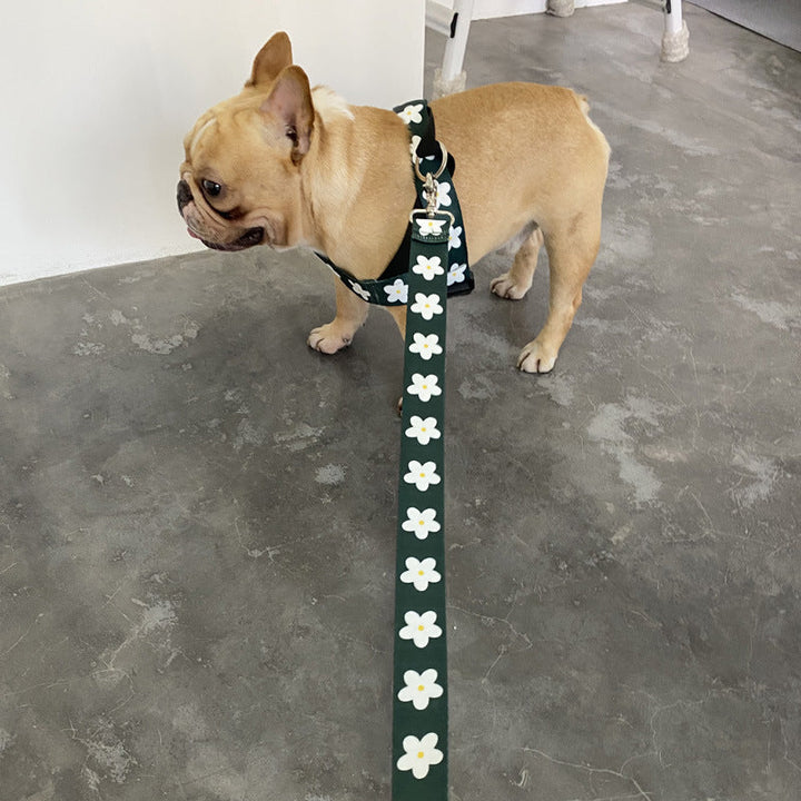 Comfortable Vest Style Pet Harness Leash For Everyday Walking