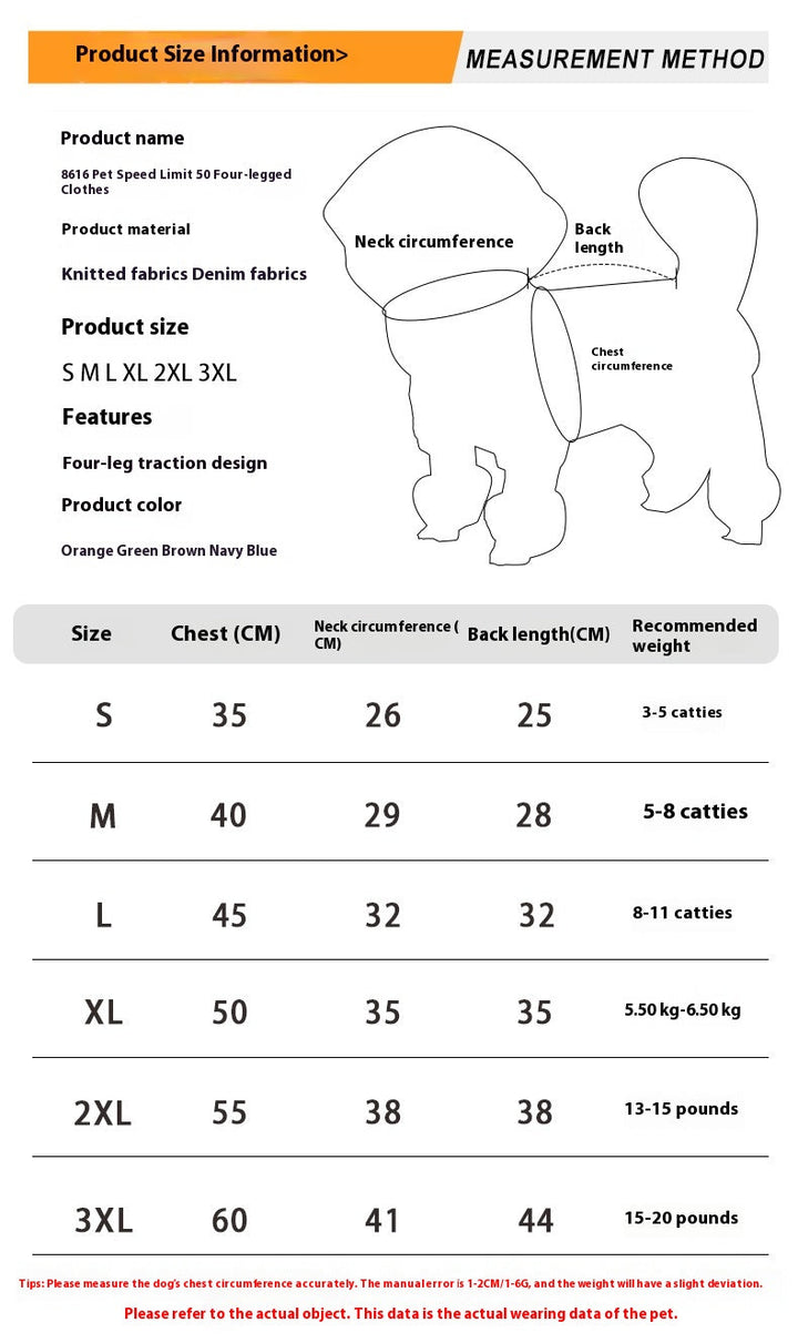 Four Legged Fashion Pet Sweater For Cozy Everyday Comfort